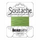Beadsmith polyester soutache cord 3mm - Green